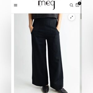 Meg Shop Lunes Pant - Navy Blue (midnight)